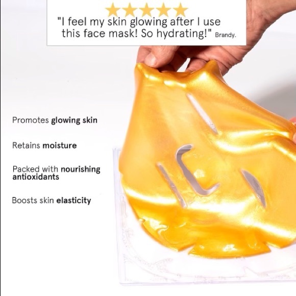 6 Pack Grace & Stella Energy drink Anti Wrinkle Collagen Face Masks - Picture 3 of 5